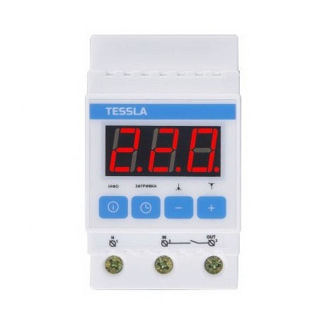 Реле напряжения TESSLA D63